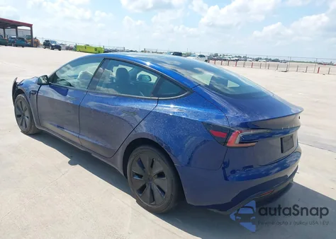 2024 Tesla Model 3 Long Range Dual Motor All-Wheel Drive/Rear-Wheel Drive from USA, damaged, VIN 5YJ3E1EA4RF815953